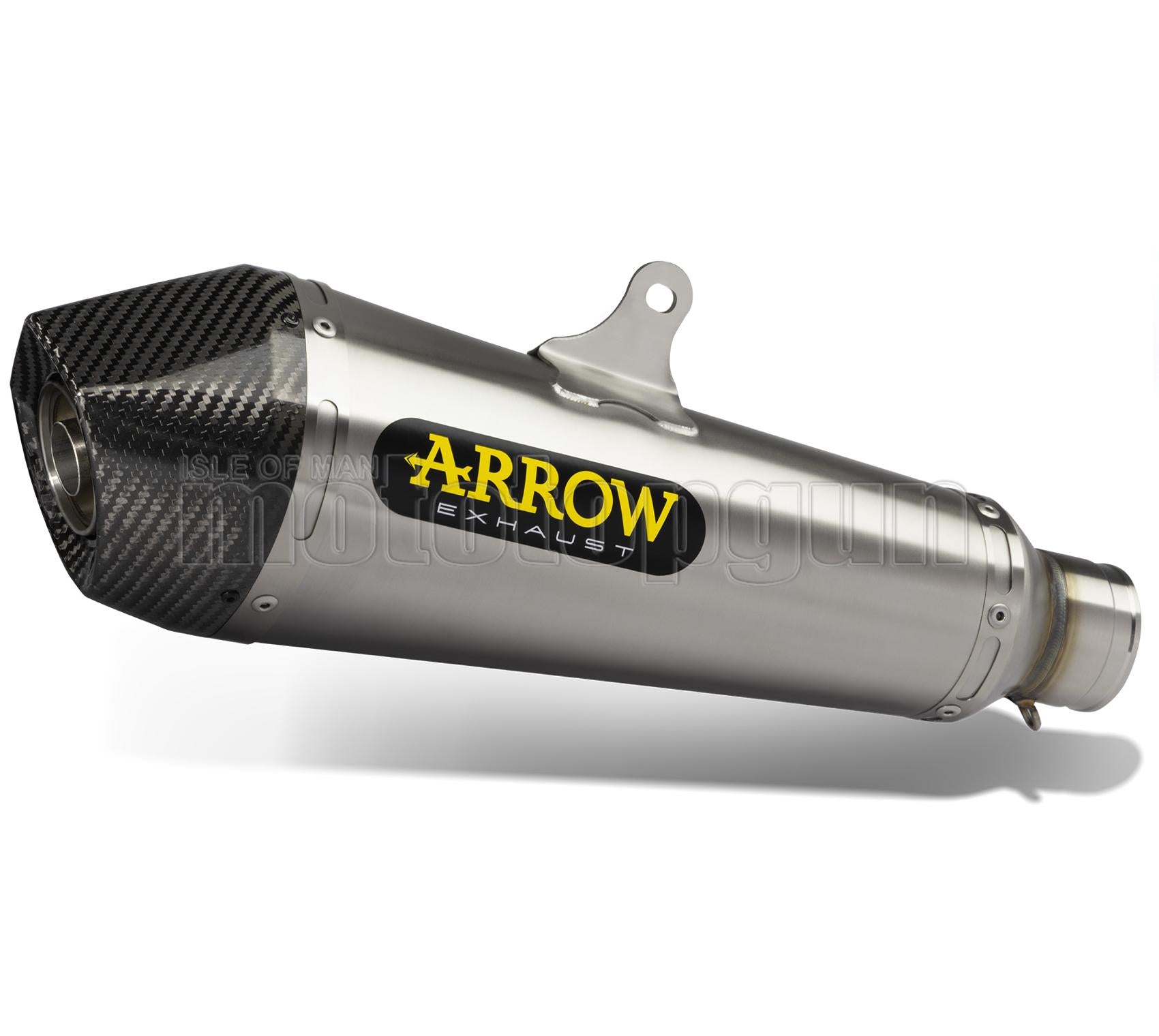 SCARICO COMPLETO OMOLOGATO OPEN ARROW X-KONE IN NICHROM CON FONDELLO IN CARBY COMPATIBILE CON APRILIA RS4 125 17/18