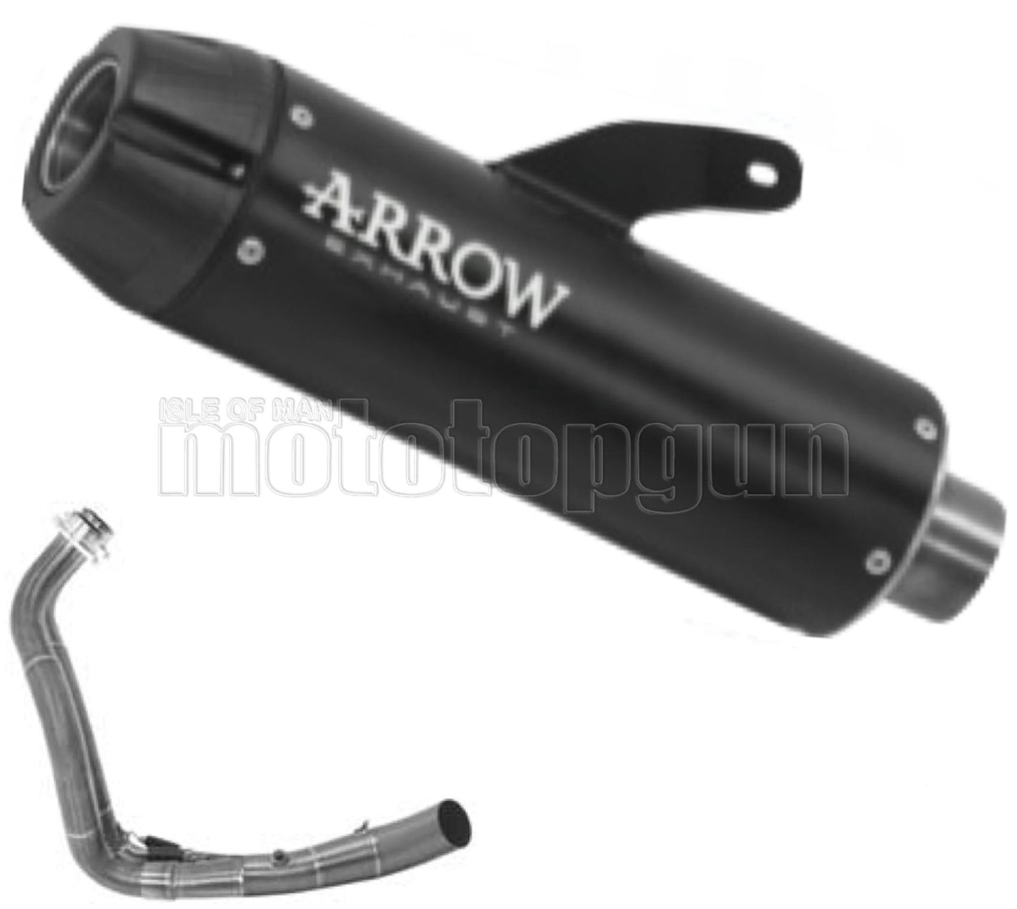 SCARICO OMOLOGATO CATALIZZATO ARROW JET-RACE IN NICHROM NERO CON FONDELLO IN CARBY COMPATIBILE CON YAMAHA TRACER 700 2020