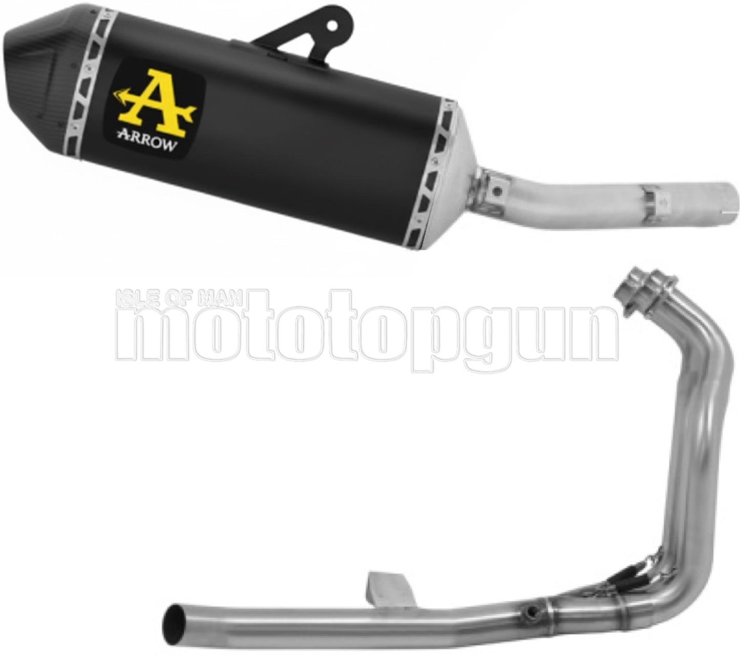ARROW SCARICO COMPLETO OMOLOGATO OPEN EXPLORER ALLUMINIO NERO FONDELLO CARBY COMPATIBILE CON YAMAHA TENERE 700 21/24