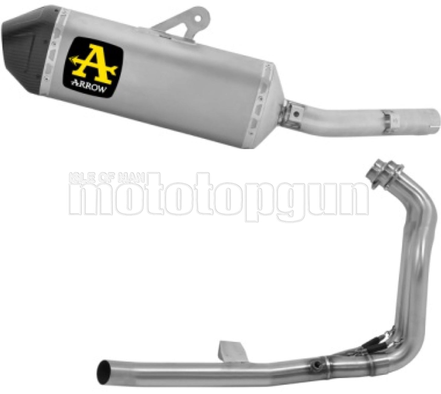 ARROW SCARICO COMPLETO OMOLOGATO OPEN EXPLORER TITANIO FONDELLO CARBY COMPATIBILE CON YAMAHA TENERE 700 25/26