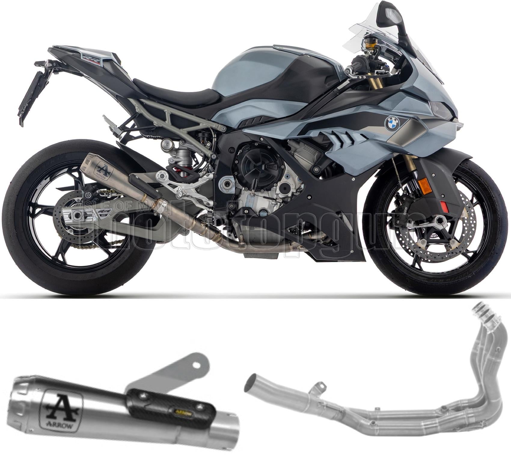 ARROW SCARICO COMPLETO OMOLOGATO OPEN PRO-RACE NICHROM FONDELLO ALLUMINIO COMPATIBILE CON BMW S 1000 RR 2025