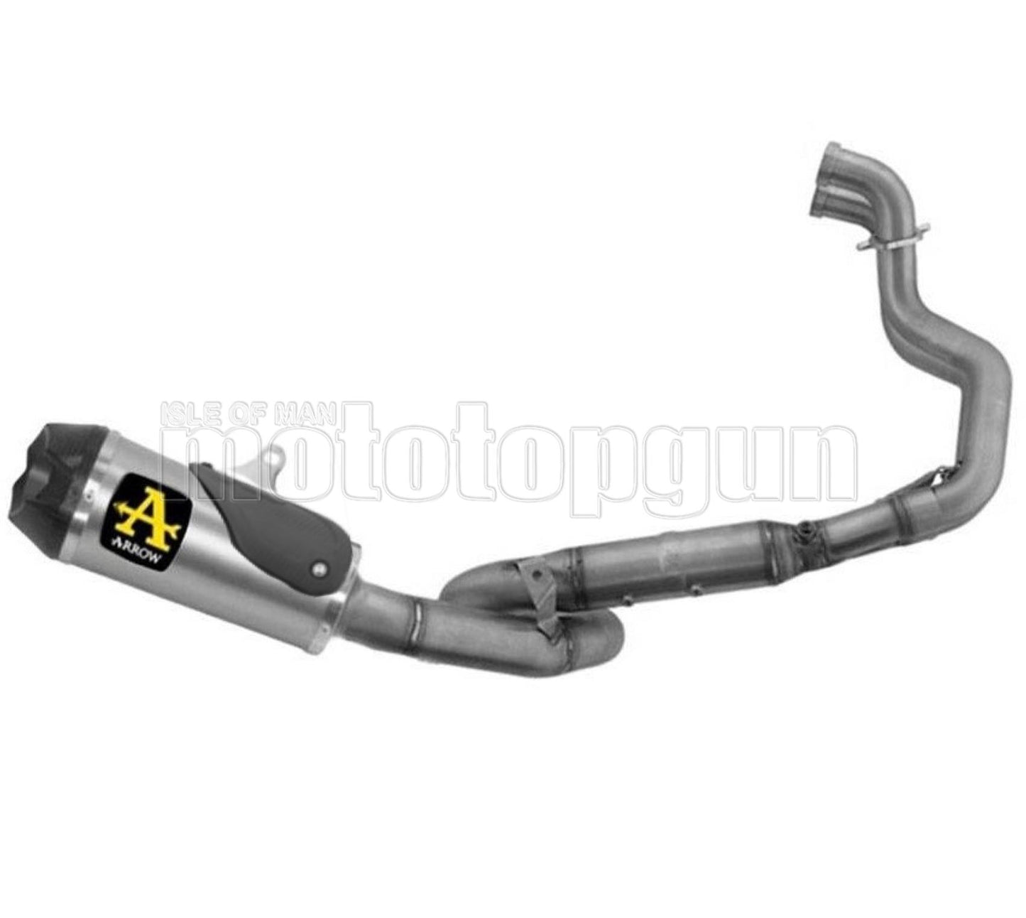 ARROW SCARICO COMPLETO OMOLOGATO OPEN WORKS TITANIO FONDELLO CARBY COMPATIBILE CON SUZUKI GSX-8R E5 23/24