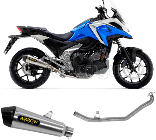 ARROW SCARICO COMPLETO OMOLOGATO OPEN RACE-TECH NICHROM FONDELLO CARBY COMPATIBILE CON HONDA NC 750 X 21/22