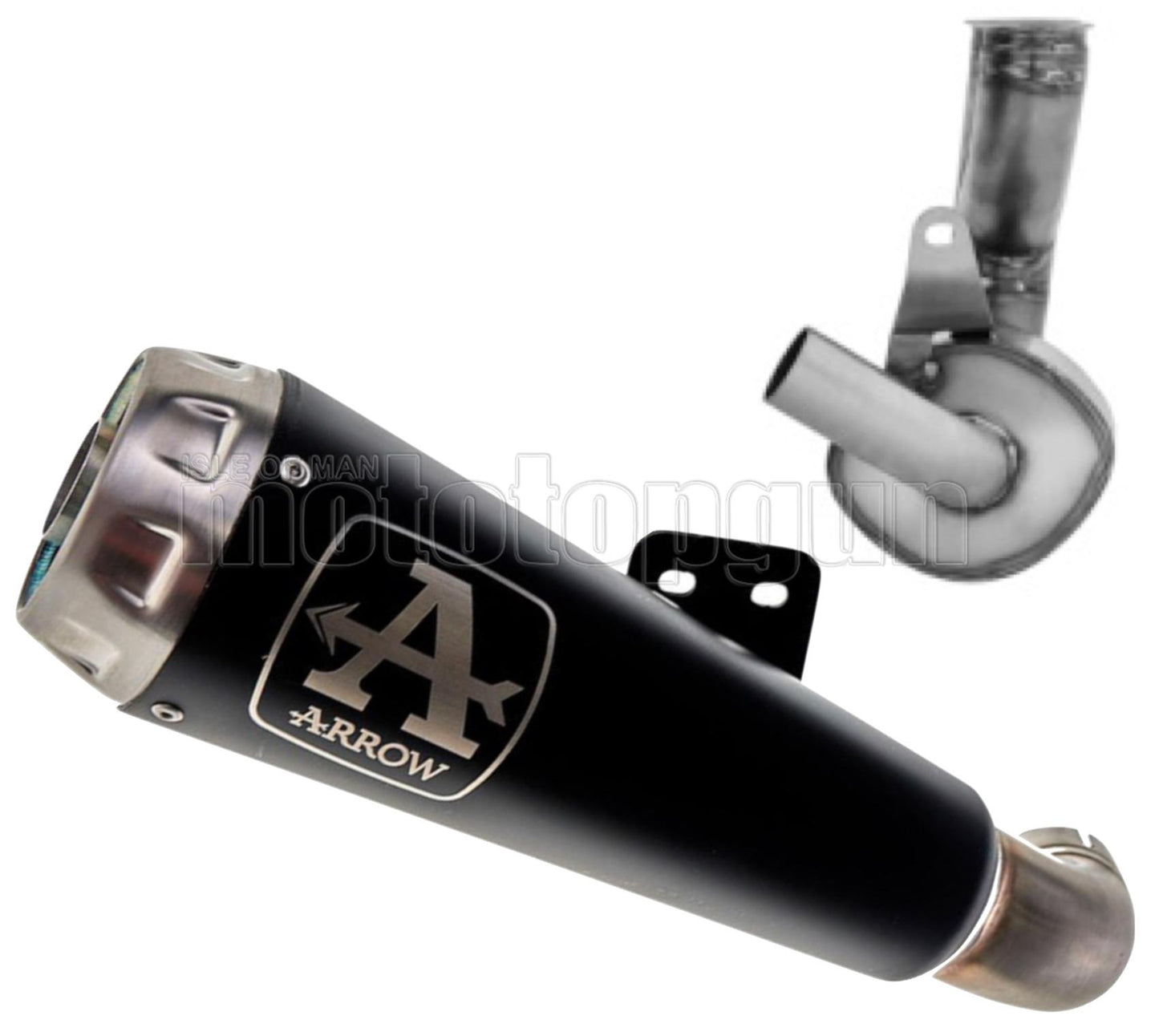SCARICO OMOLOGATO ARROW PRO-RACE IN INOX NERO COMPATIBILE CON DUCATI SCRAMBLER 800 23/24