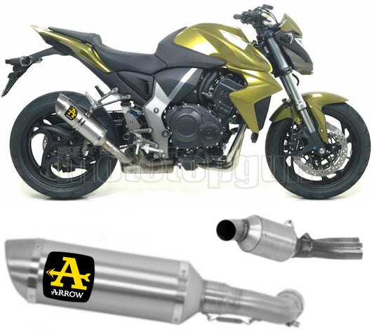 SCARICO COMPLETO OMOLOGATO OPEN ARROW THUNDER IN ALLUMINIO CON FONDELLO IN INOX COMPATIBILE CON HONDA CB 1000 R 08/17