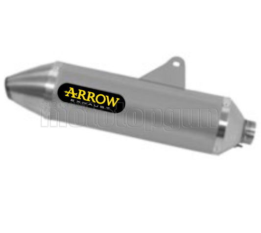 SCARICO OMOLOGATO ARROW THUNDER IN TITANIO CON FONDELLO IN INOX COMPATIBILE CON HONDA CRF 300 L 21/23