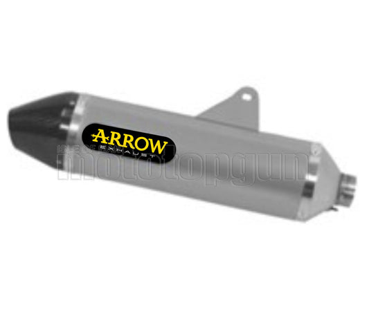 SCARICO OMOLOGATO ARROW THUNDER IN ALLUMINIO CON FONDELLO IN CARBY COMPATIBILE CON HONDA CRF 300 L 21/23