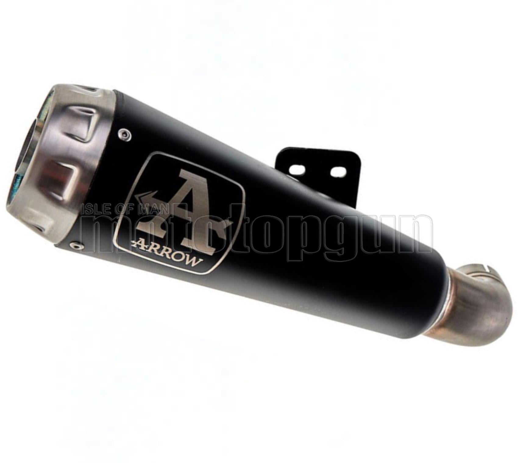 SCARICO COMPLETO OMOLOGATO CATALIZZATO ARROW PRO-RACE IN NICHROM NERO CON FONDELLO IN INOX COMPATIBILE CON BMW R NINE T SCRAMBLER 16/20