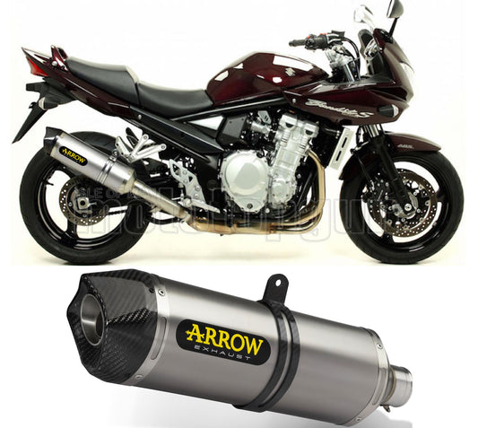SCARICO OMOLOGATO CATALIZZATO ARROW RACE-TECH IN TITANIO CON FONDELLO IN CARBY COMPATIBILE CON SUZUKI GSF 1250 BANDIT 07/16