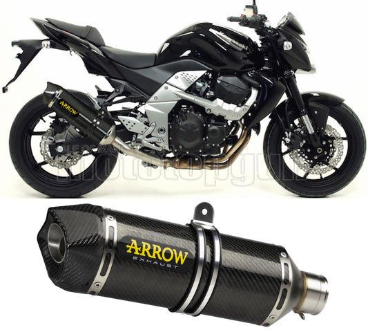 SCARICO COMPLETO OMOLOGATO OPEN ARROW RACE-TECH IN CARBONIO CON FONDELLO IN CARBY COMPATIBILE CON KAWASAKI Z750 Z-750 07/14