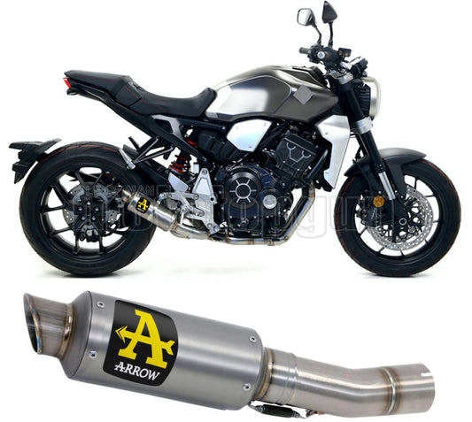 SCARICO COMPLETO OMOLOGATO CATALIZZATO ARROW GP2 GP-2 IN TITANIO CON FONDELLO IN TITANIO COMPATIBILE CON HONDA CB 1000 R 18/23