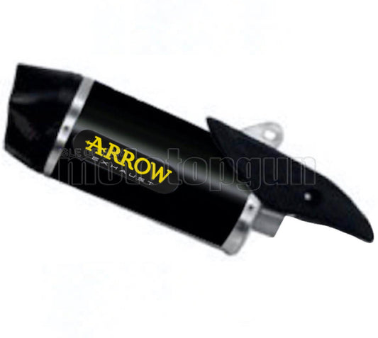 SCARICO OMOLOGATO CATALIZZATO ARROW INDY-RACE IN ALLUMINIO NERO CON FONDELLO IN CARBY COMPATIBILE CON YAMAHA YZF 1000 R1 17/23