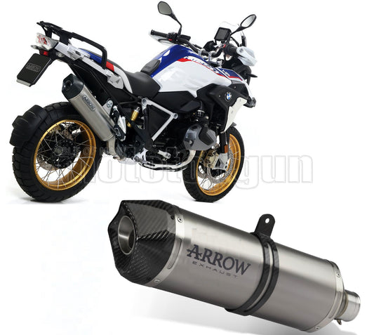 SCARICO COMPLETO OMOLOGATO OPEN ARROW MAXI RACE-TECH IN ALLUMINIO CON FONDELLO IN CARBY COMPATIBILE CON BMW R1250 R-1250 GS 19/23