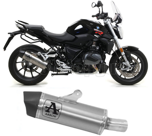 SCARICO OMOLOGATO OPEN ARROW MAXI RACE-TECH IN ALLUMINIO CON FONDELLO IN CARBY COMPATIBILE CON BMW R1250 R-1250 R 19/20