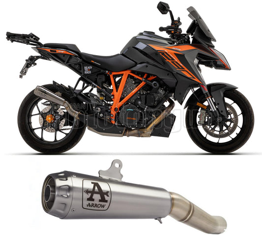 SCARICO COMPLETO RACE ARROW PRO-RACE IN TITANIO CON FONDELLO IN TITANIO COMPATIBILE CON KTM 1290 SUPERDUKE GT 17/21