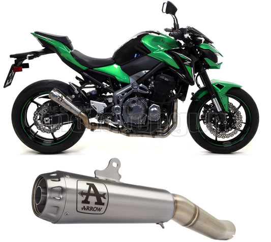SCARICO OMOLOGATO OPEN ARROW PRO-RACE IN NICHROM CON FONDELLO IN INOX COMPATIBILE CON KAWASAKI Z900 Z-900 20/23