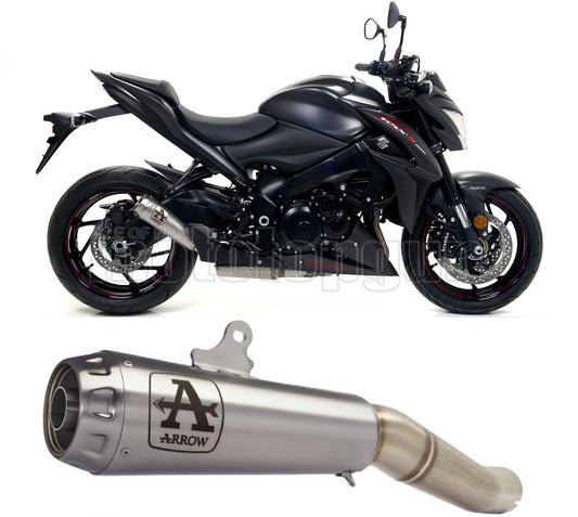 SCARICO OMOLOGATO CATALIZZATO ARROW PRO-RACE IN NICHROM CON FONDELLO IN INOX COMPATIBILE CON SUZUKI GSX-S 1000 F 15/20
