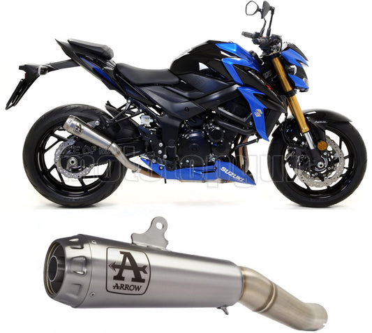 SCARICO COMPLETO OMOLOGATO OPEN ARROW PRO-RACE IN NICHROM CON FONDELLO IN INOX COMPATIBILE CON SUZUKI GSX-S 750 17/20