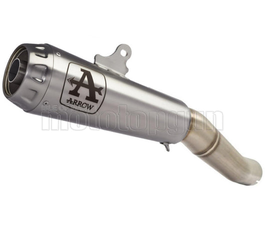SCARICO OMOLOGATO CATALIZZATO ARROW PRO-RACE IN NICHROM CON FONDELLO IN INOX COMPATIBILE CON YAMAHA MT03 MT-03 18/19