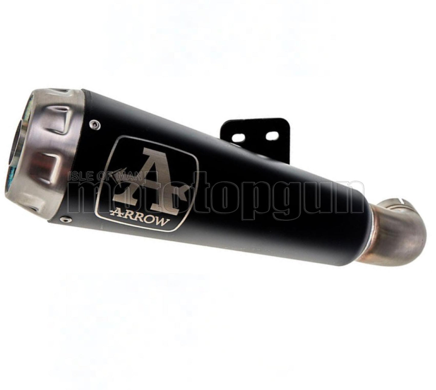 SCARICO OMOLOGATO OPEN ARROW PRO-RACE IN NICHROM NERO CON FONDELLO IN INOX COMPATIBILE CON BMW S1000 S-1000 RR 19/23