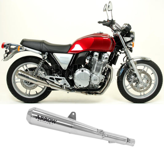 SCARICO COMPLETO OMOLOGATO OPEN + DBKILLER ARROW PRO-RACING IN NICHROM CON FONDELLO IN INOX COMPATIBILE CON HONDA CB 1100 13/16