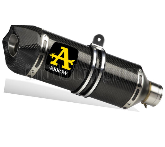 SCARICO OMOLOGATO CATALIZZATO ARROW RACE-TECH IN CARBONIO CON FONDELLO IN CARBY COMPATIBILE CON SUZUKI GSX-R 1000 17/20