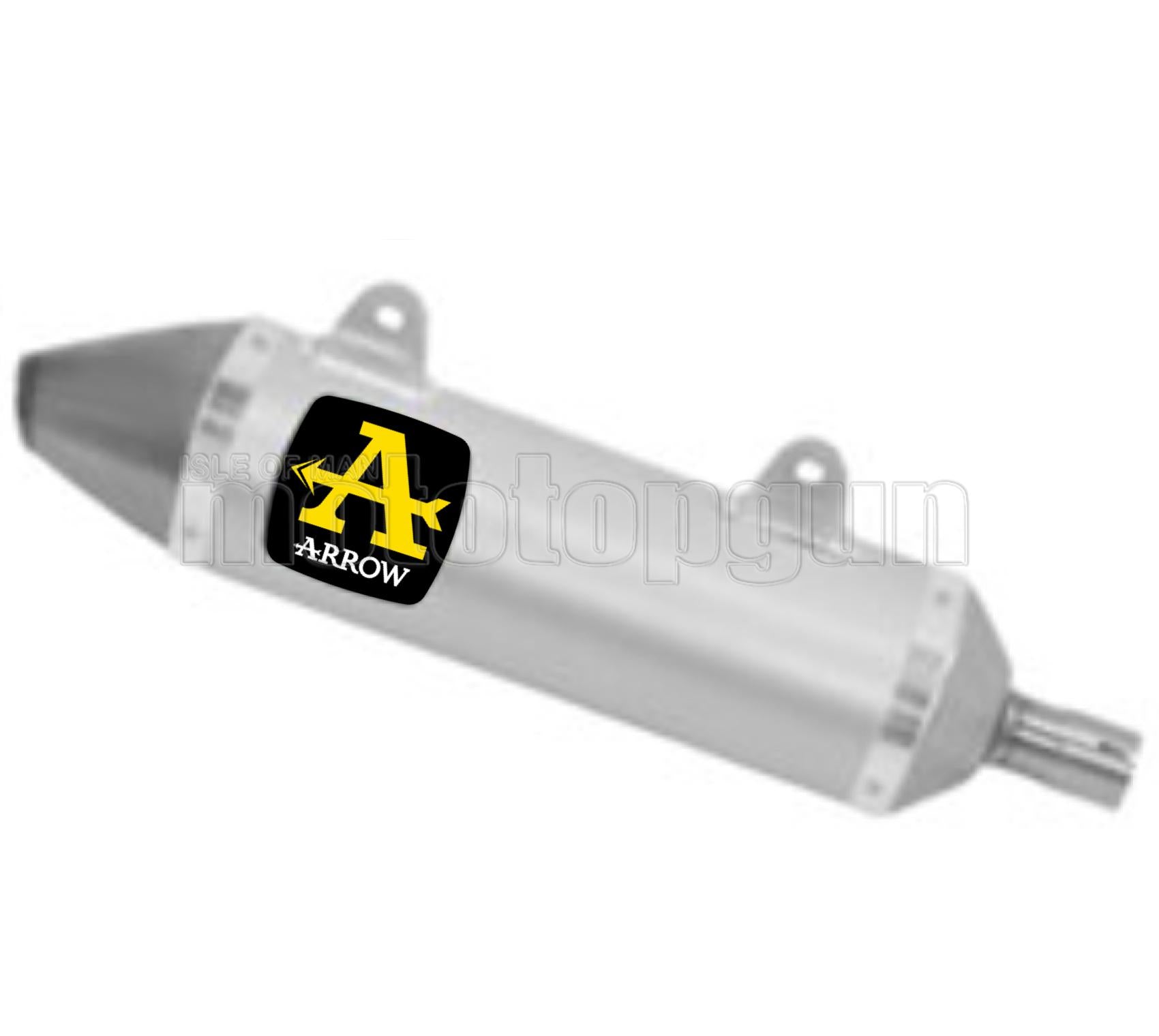 COLLETTORE OPEN ARROW THUNDER IN ALLUMINIO CON FONDELLO IN INOX COMPATIBILE CON MALAGUTI XSM 125 4T 19/20