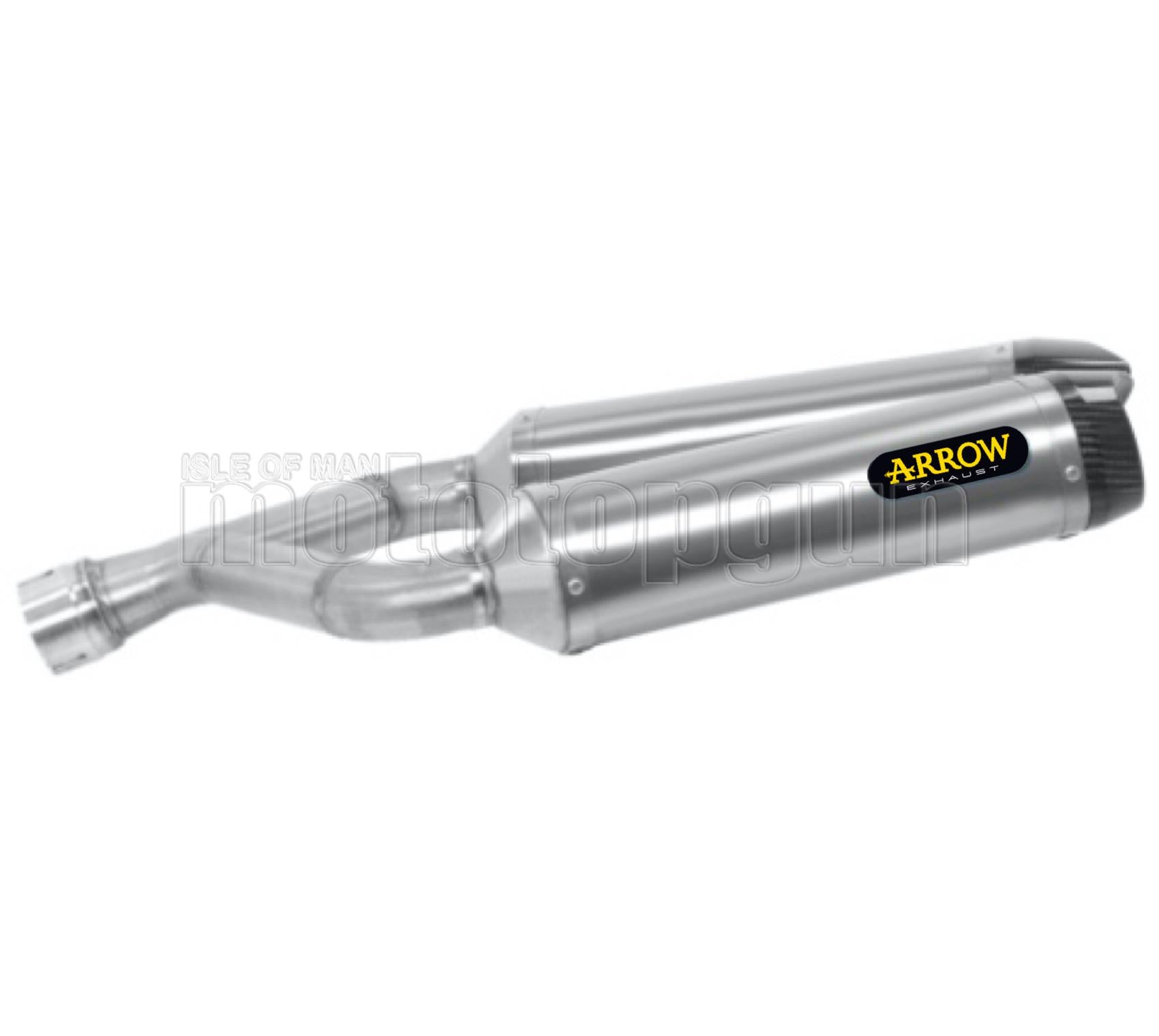 SCARICO OMOLOGATO OPEN ARROW THUNDER IN ALLUMINIO CON FONDELLO IN CARBY COMPATIBILE CON APRILIA DORSODURO 900 17/19