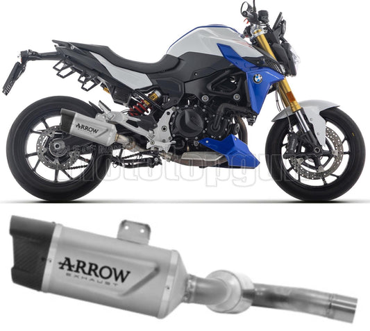 SCARICO OMOLOGATO INDY RACE EVO TITANIO FONDELLO CARBY COMPATIBILE CON BMW F 900 R E5+ 2025