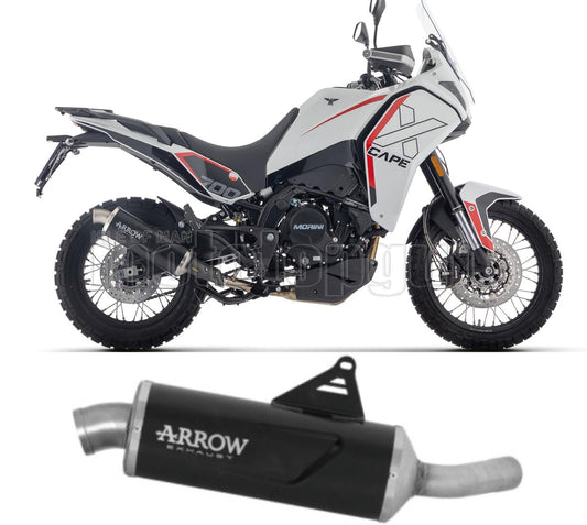 ARROW SCARICO OMOLOGATO INDY-RACE EVO ALLUMINIO FONDELLO INOX COMPATIBILE CON MOTO MORINI X-CAPE 700 2025