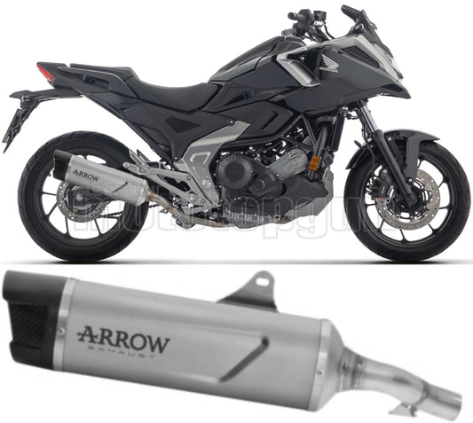 ARROW SCARICO OMOLOGATO INDY-RACE EVO TITANIO FONDELLO CARBY COMPATIBILE CON HONDA NC 750 X 2025