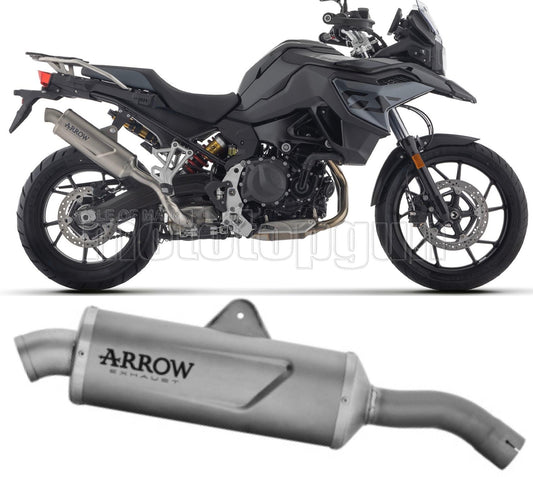 SCARICO OMOLOGATO ARROW INDY-RACE EVO IN TITANIO COMPATIBILE CON BMW F 800 GS 24/25