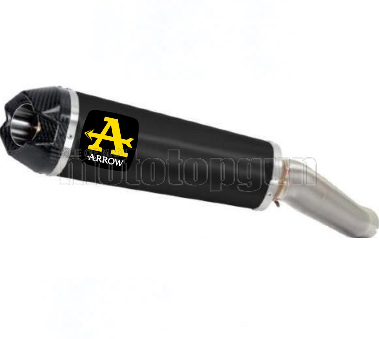 SCARICO OMOLOGATO ARROW INDY-RACE IN ALLUMINIO NERO CON FONDELLO IN CARBY COMPATIBILE CON KAWASAKI NINJA 400 2023