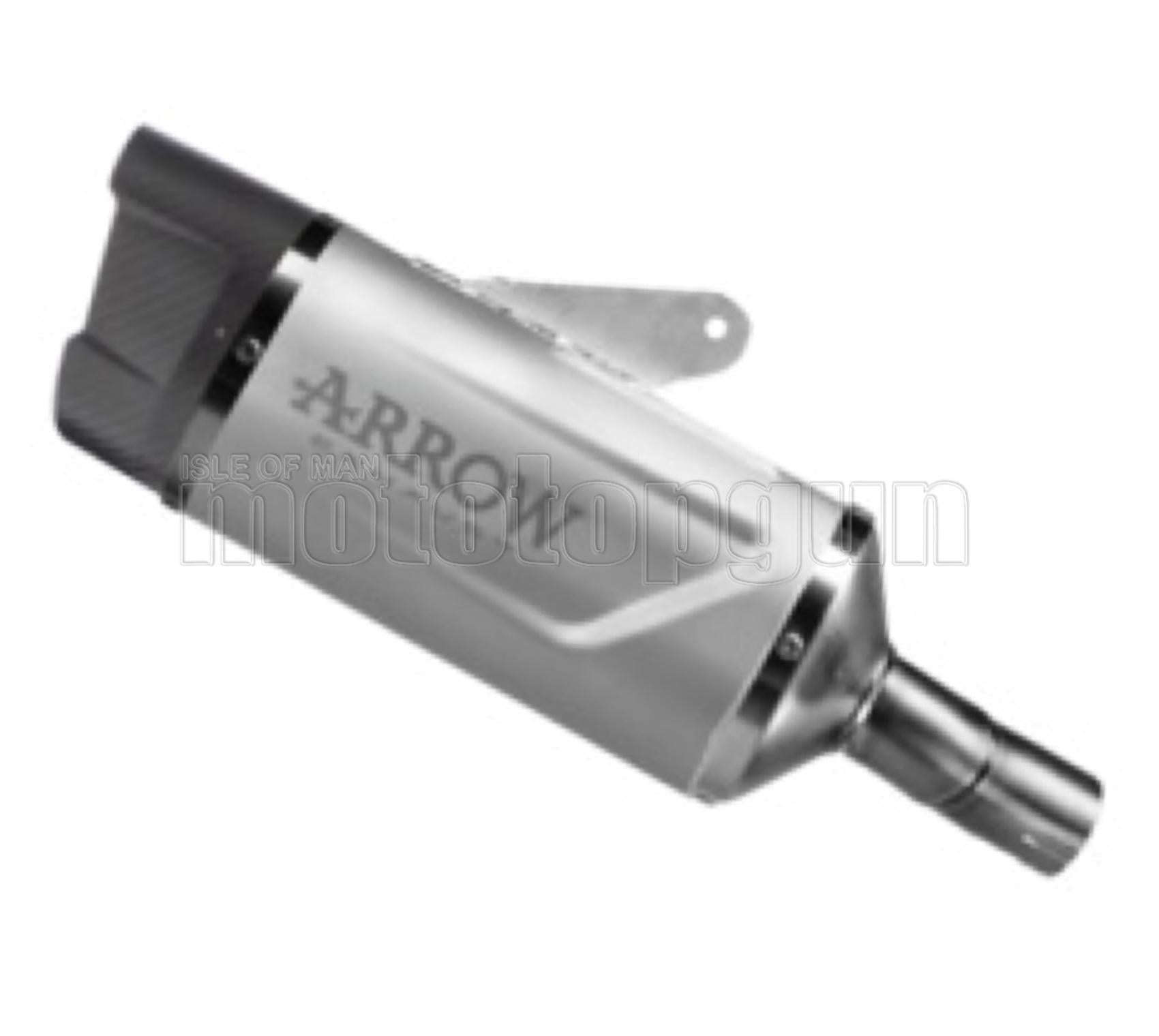 SCARICO OMOLOGATO ARROW INDY-RACE EVO IN TITANIO CON COPPA IN CARBONIO COMPATIBILE CON KAWASAKI NINJA 500 2024
