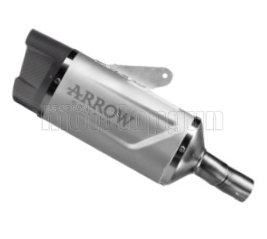 SCARICO OMOLOGATO ARROW INDY-RACE EVO IN TITANIO CON COPPA IN CARBONIO COMPATIBILE CON KAWASAKI NINJA 500 2024