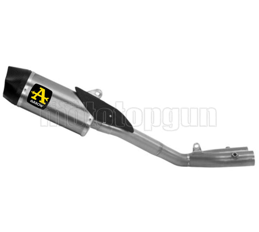 SCARICO COMPLETO OMOLOGATO CATALIZZATO ARROW INDY-RACE IN TITANIO CON FONDELLO IN CARBY COMPATIBILE CON YAMAHA MT10 MT-10 22/23