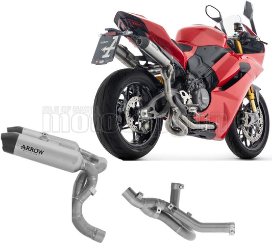 SCARICO OMOLOGATO OPEN FULL TITANIO COMPATIBILE CON DUCATI PANIGALE V2 / S E5+ 2025