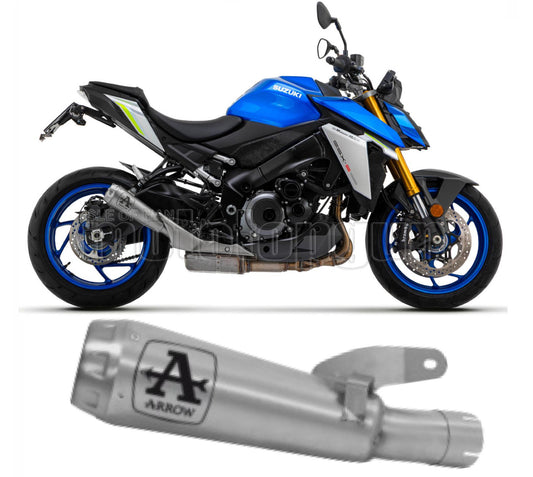 SCARICO OMOLOGATO OPEN ARROW PRO-RACE IN TITANIO CON FONDELLO IN TITANIO COMPATIBILE CON SUZUKI GSX-S 1000 21/23