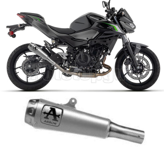 SCARICO OMOLOGATO ARROW PRO-RACE IN NICHROM COMPATIBILE CON KAWASAKI Z-500 Z500 2024