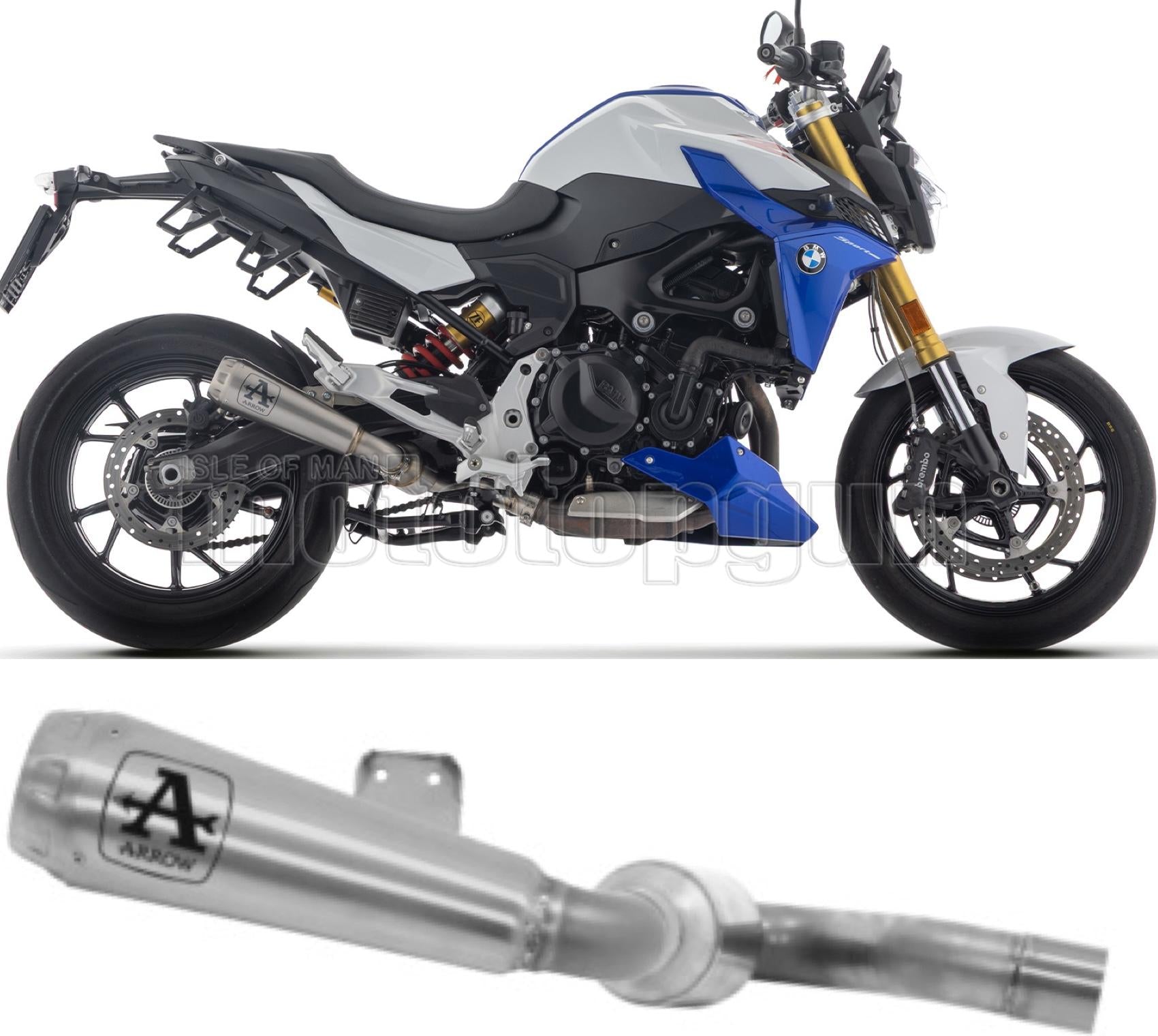 SCARICO OMOLOGATO PRO RACE NICHROM COMPATIBILE CON BMW F 900 R E5+ 2025