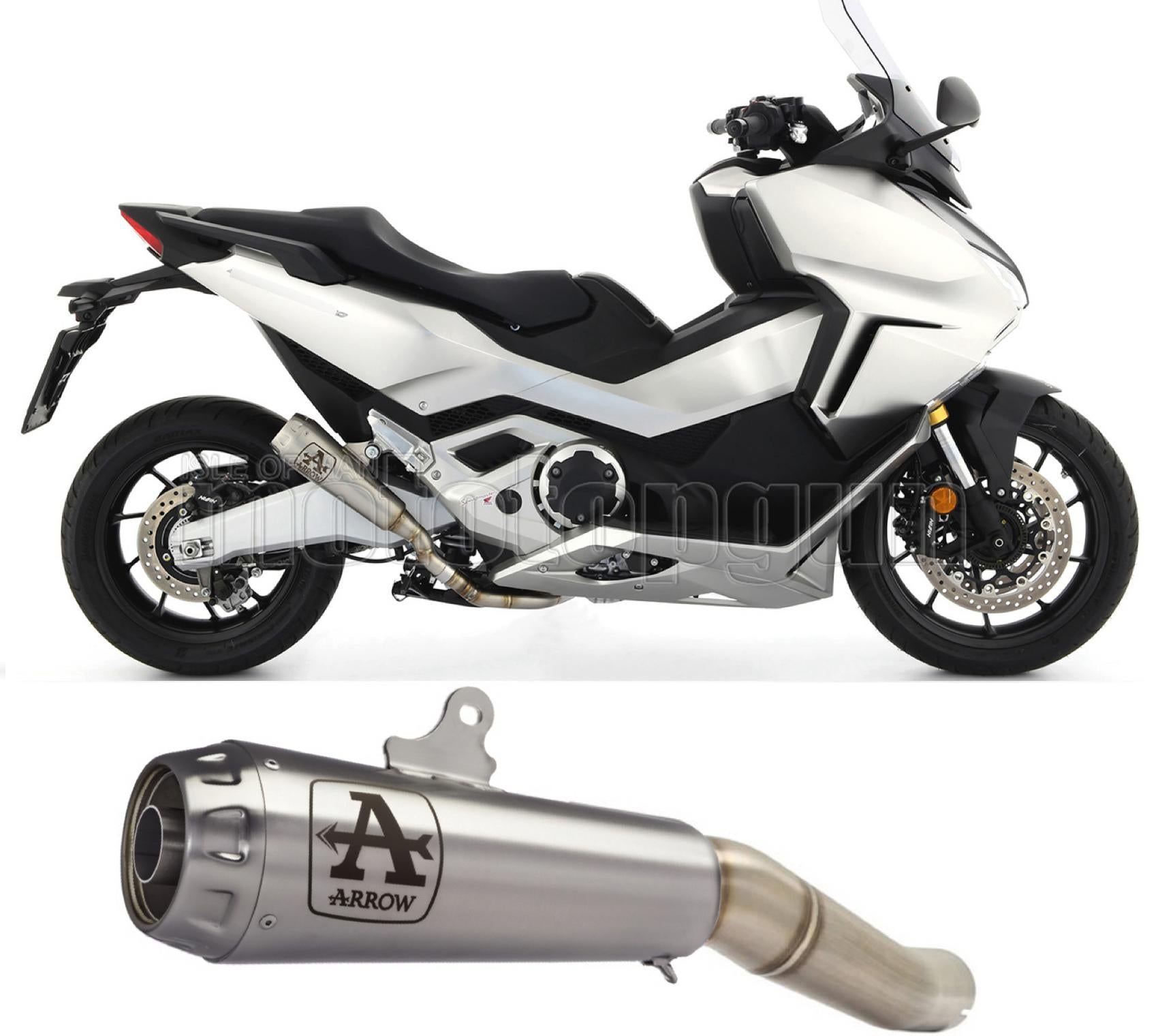 SCARICO RACE + DBKILLER ARROW PRO-RACE IN ALLUMINIO CON FONDELLO IN CARBY COMPATIBILE CON HONDA FORZA 750 21/23
