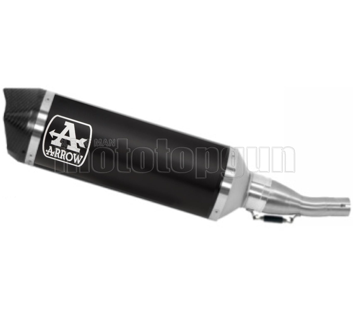 SCARICO COMPLETO COMPETITION EVO ARROW URBAN IN ALLUMINIO NERO CON FONDELLO IN CARBY COMPATIBILE CON YAMAHA XMAX X-MAX 300 21/22