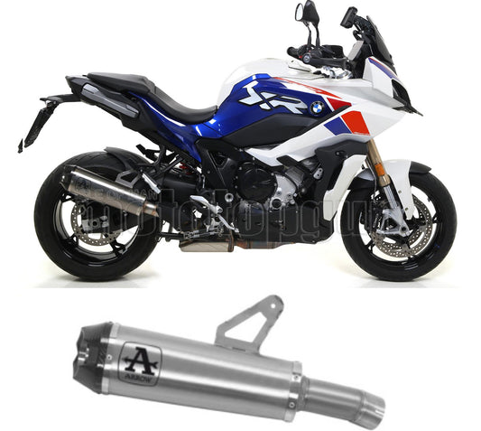 SCARICO OMOLOGATO OPEN ARROW WORKS IN TITANIO CON FONDELLO IN CARBY COMPATIBILE CON BMW S1000 S-1000 XR 20/23
