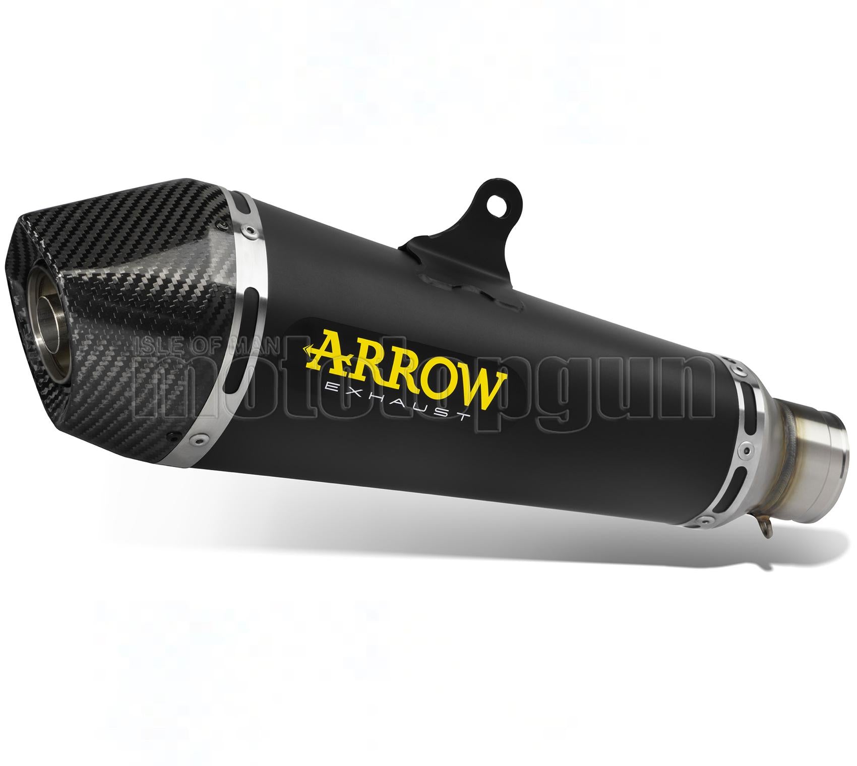 SCARICO OMOLOGATO OPEN ARROW X-KONE IN NICHROM NERO CON FONDELLO IN CARBY COMPATIBILE CON SUZUKI GSX-S 950 21/23