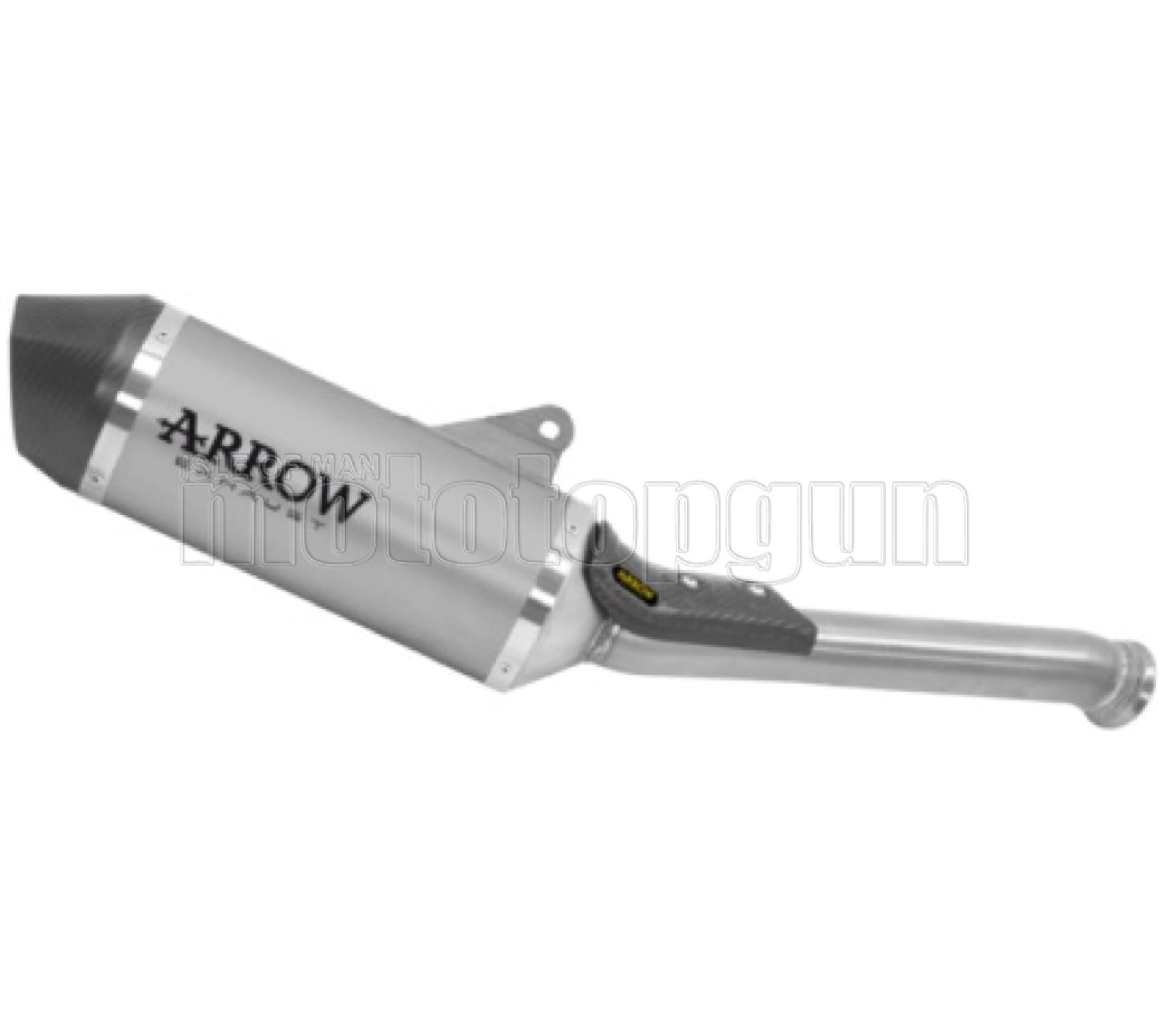 ARROW SCARICO OMOLOGATO RACE-TECH TITANIO FONDELLO CARBY COMPATIBILE CON HUSQVARNA NORDEN 901 24/25