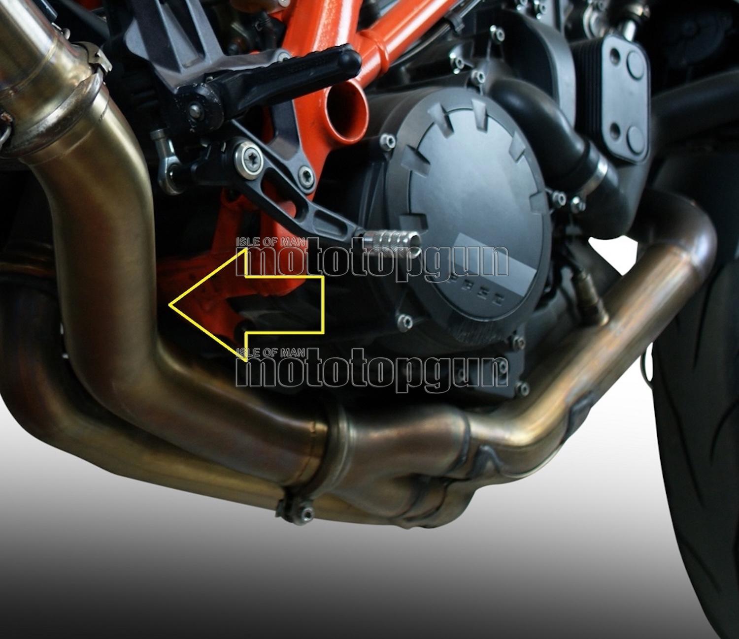 COLLETTORE GPR OPEN ACCIAIO , KT.79.1.DEC COMPATIBILE CON KTM SUPERDUKE 1290 R 17/19