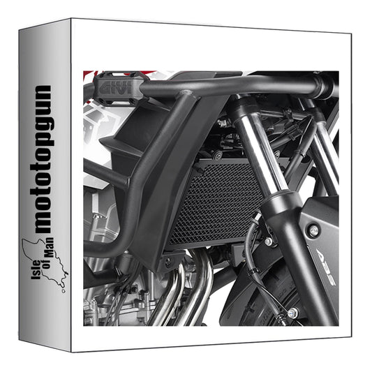 GIVI PROTEZIONE RADIATORE ACCIAIO NERO PR1121 COMPATIBILE CON HONDA CB 500 X 16/18