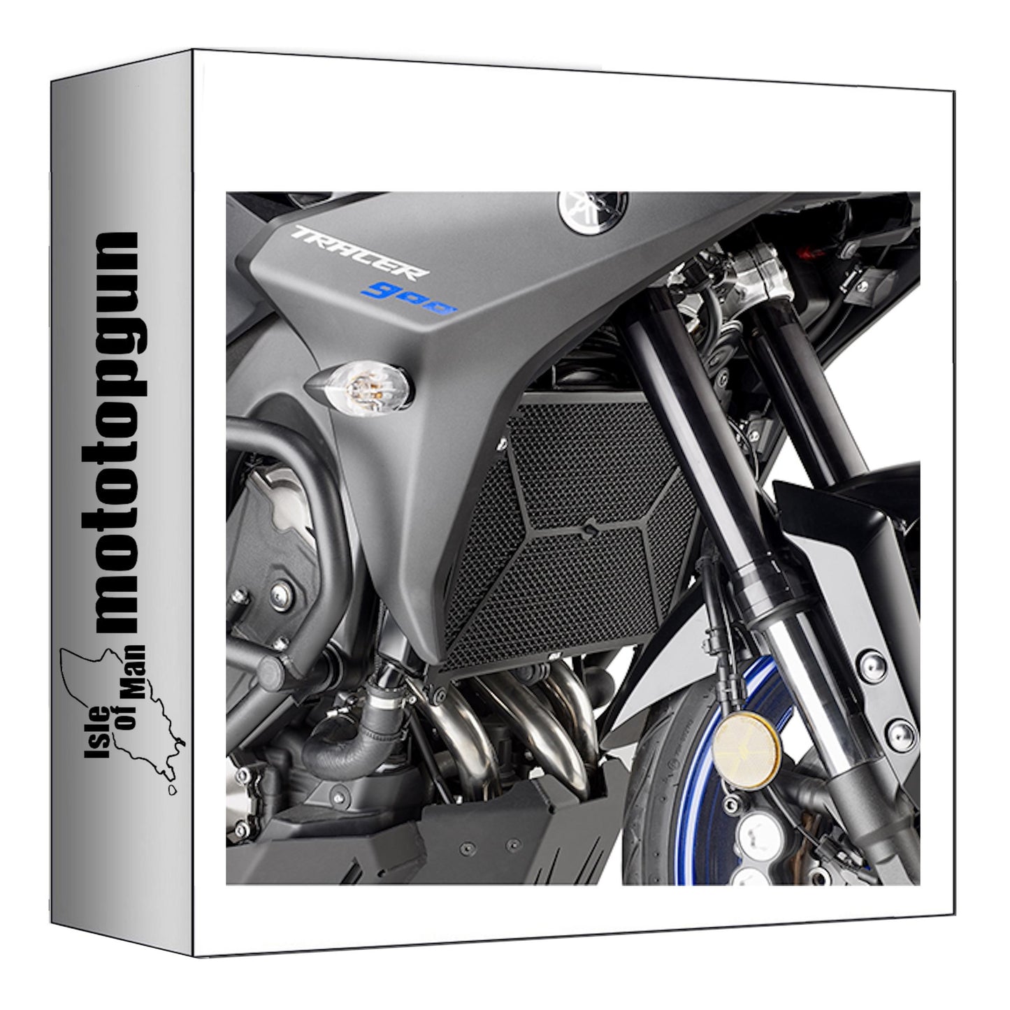 GIVI PROTEZIONE RADIATORE ACCIAIO NERO PR2139 COMPATIBILE CON YAMAHA TRACER 900 / GT 18/20