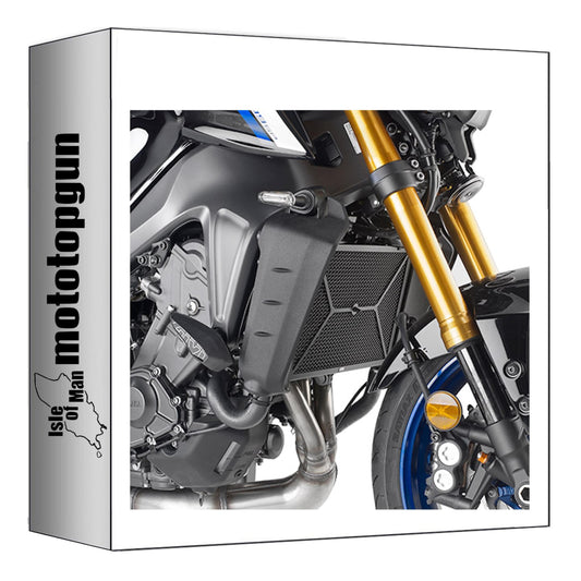 GIVI PROTEZIONE RADIATORE ACCIAIO NERO PR2156 COMPATIBILE CON YAMAHA TRACER 9 / GT / GT+ 21/24