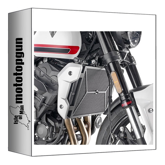 GIVI PROTEZIONE RADIATORE ACCIAIO NERO PR6419 COMPATIBILE CON TRIUMPH TRIDENT 660 21/24